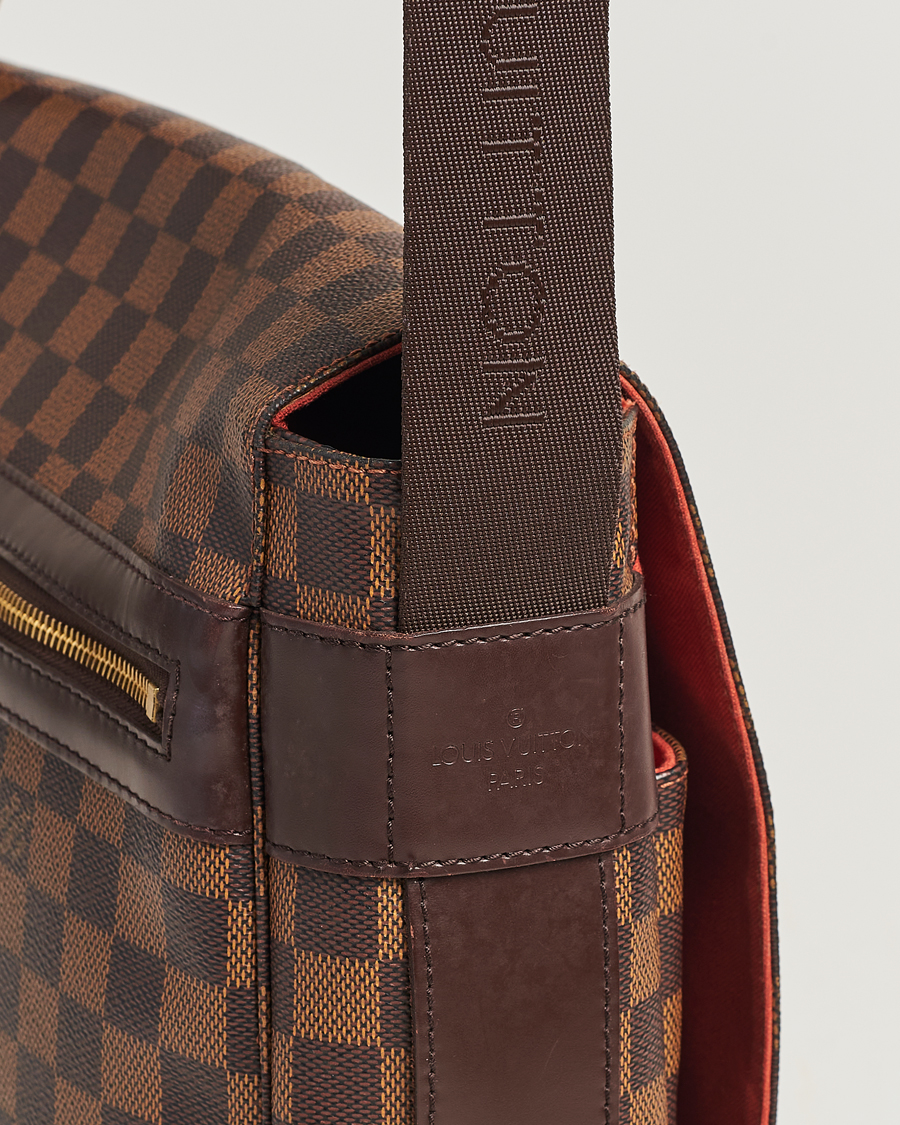 Homme | Louis Vuitton Pre-Owned Abbesses Messenger Bag Damier Ebene | Louis Vuitton Pre-Owned | Abbesses Messenger Bag Damier Ebene