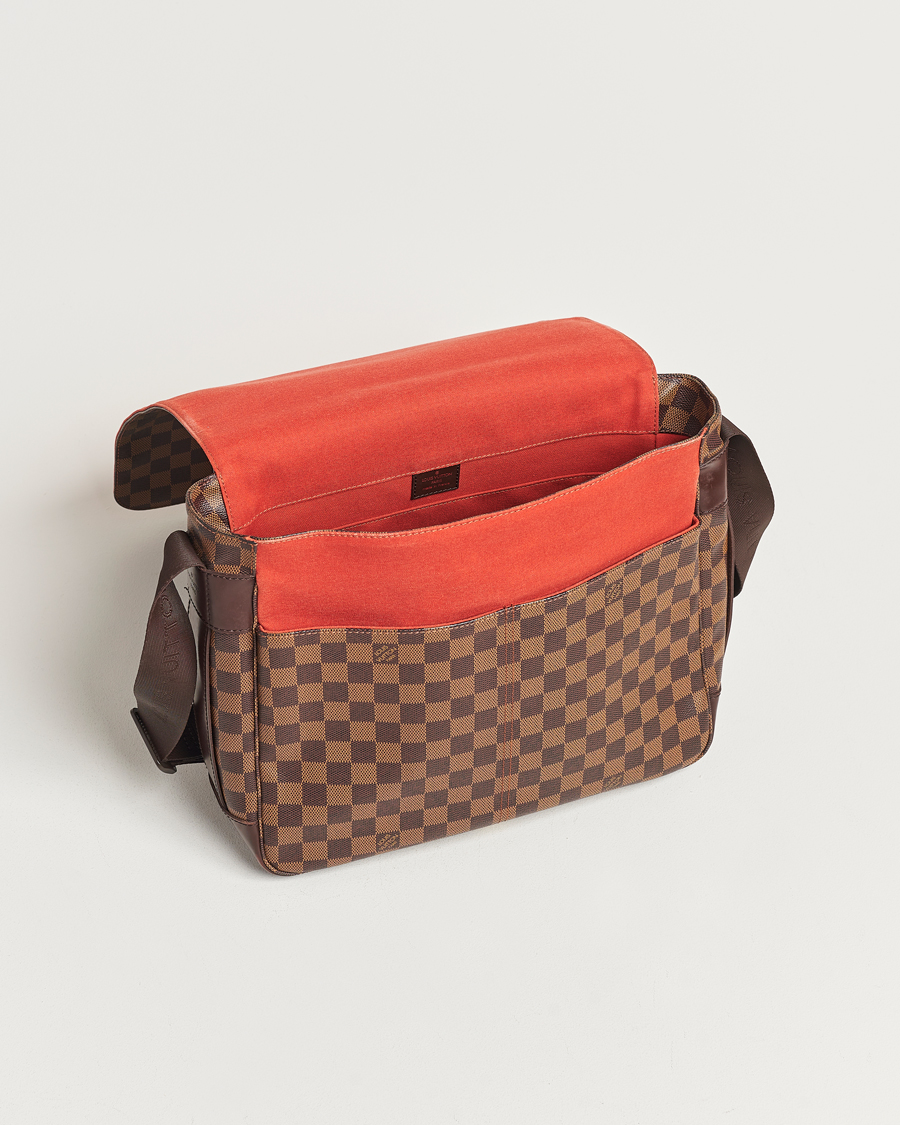 Homme | Louis Vuitton Pre-Owned Abbesses Messenger Bag Damier Ebene | Louis Vuitton Pre-Owned | Abbesses Messenger Bag Damier Ebene