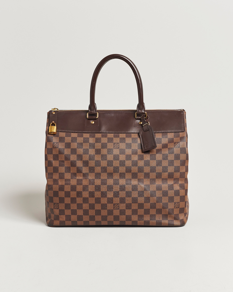 Homme | Louis Vuitton Pre-Owned Greenwich PM Weekendbag Damier Ebene | Louis Vuitton Pre-Owned | Greenwich PM Weekendbag Damier Ebene