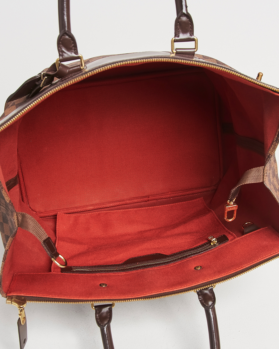 Homme | Louis Vuitton Pre-Owned Greenwich PM Weekendbag Damier Ebene | Louis Vuitton Pre-Owned | Greenwich PM Weekendbag Damier Ebene