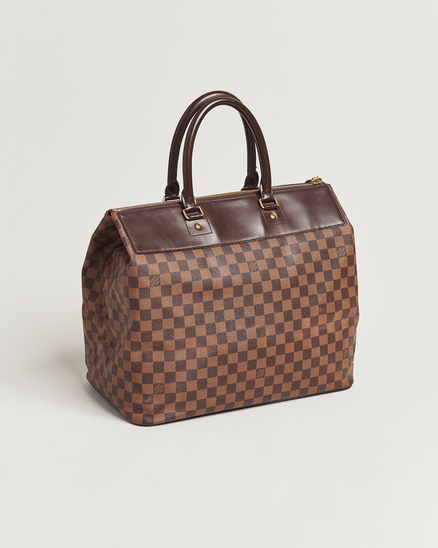 Homme | Louis Vuitton Pre-Owned Greenwich PM Weekendbag Damier Ebene | Louis Vuitton Pre-Owned | Greenwich PM Weekendbag Damier Ebene