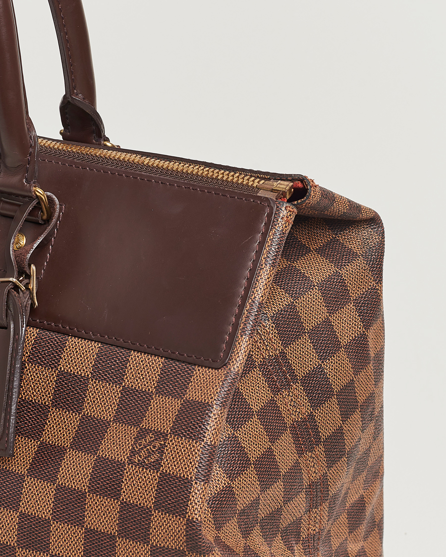 Homme | Louis Vuitton Pre-Owned Greenwich PM Weekendbag Damier Ebene | Louis Vuitton Pre-Owned | Greenwich PM Weekendbag Damier Ebene
