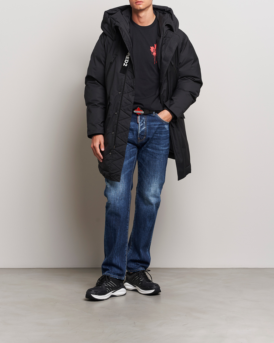 Homme | Manteaux Et Vestes | Dsquared2 | Canvas Parka Black
