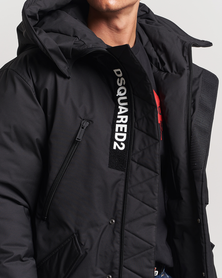 Homme | Manteaux Et Vestes | Dsquared2 | Canvas Parka Black
