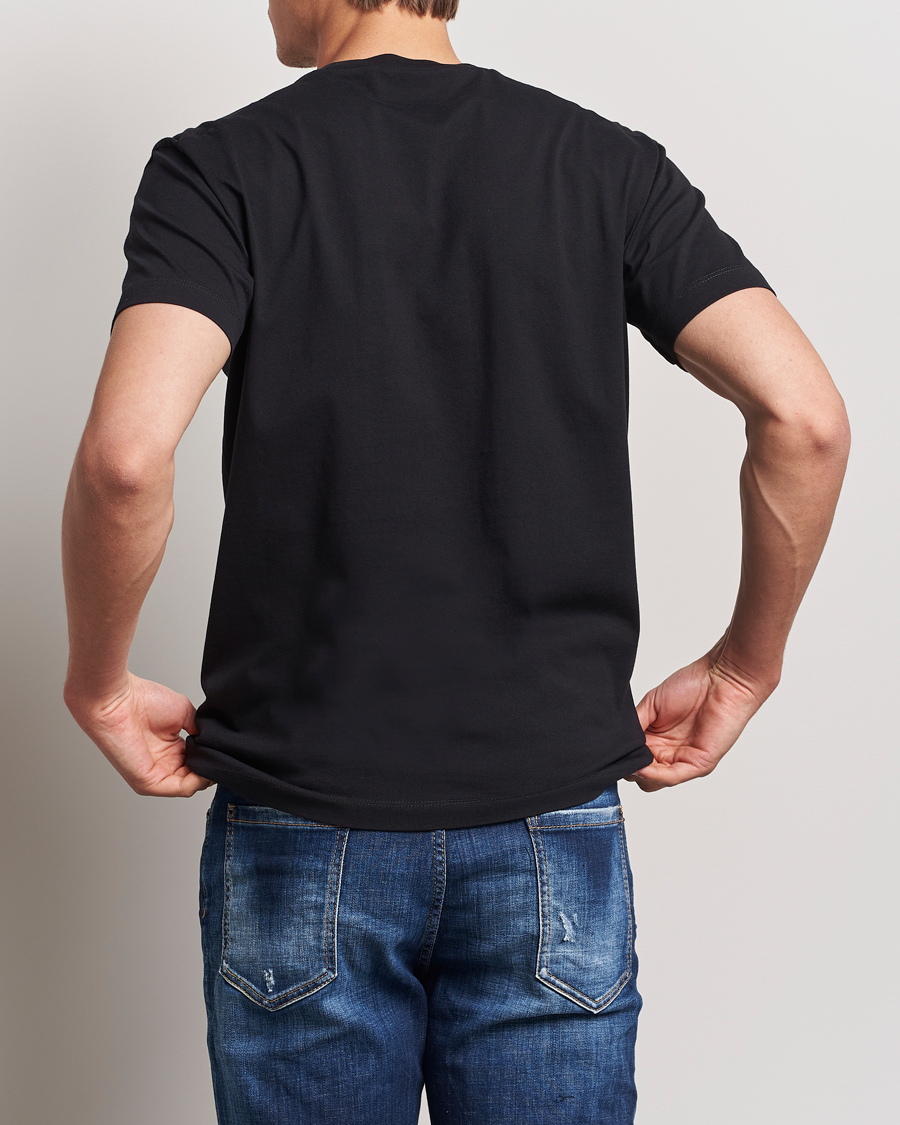 Homme | T-shirts | Dsquared2 | Horror Leaf T-Shirt Black