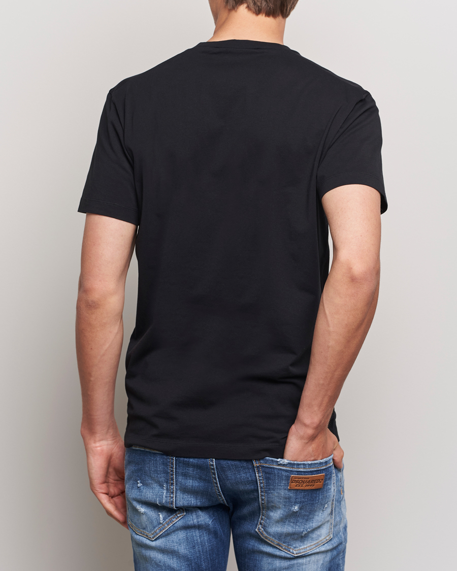 Homme | T-shirts | Dsquared2 | Small Leaf T-Shirt Black