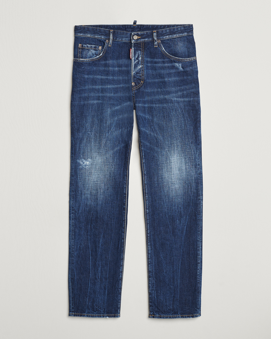 Homme | Jeans | Dsquared2 | 642 Loose Jeans Medium Blue