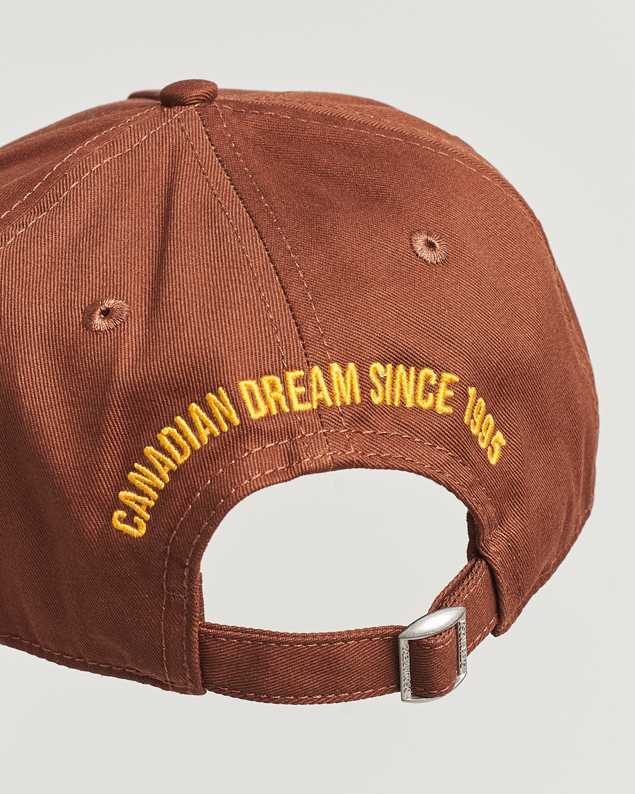 Homme | Dsquared2 Canadian Patch Baseball Cap Hazel | Dsquared2 | Canadian Patch Baseball Cap Hazel
