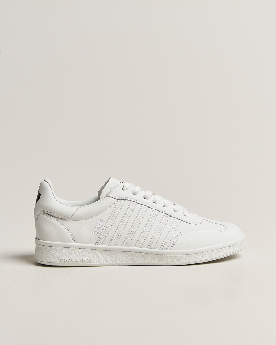 Homme | Dsquared2 Boxer Sneakers White | Dsquared2 | Boxer Sneakers White