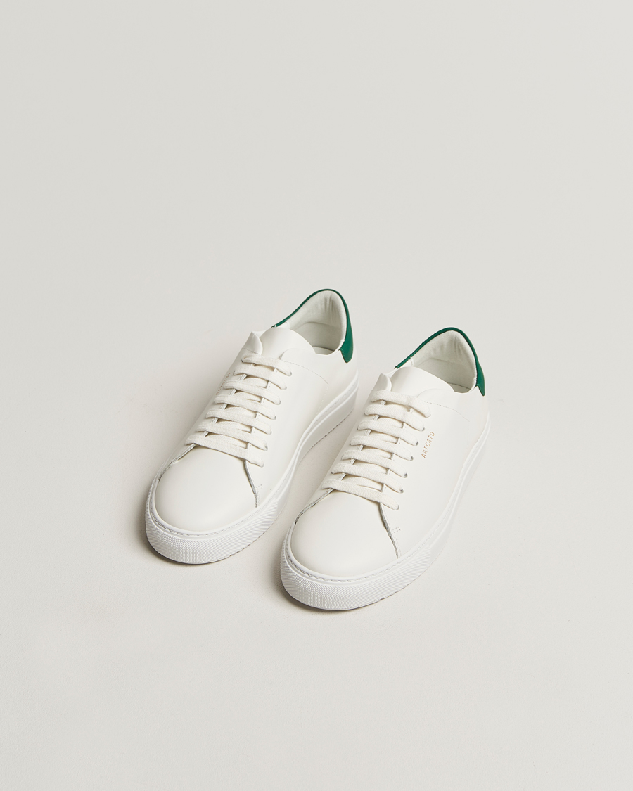 Homme | Axel Arigato Clean 90 Sneaker White Green | Axel Arigato | Clean 90 Sneaker White Green