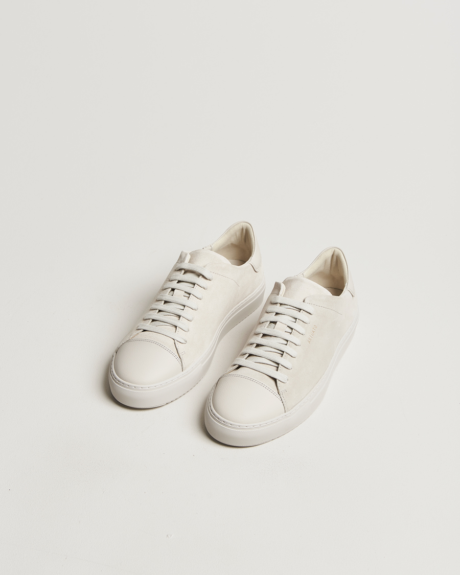 Homme | Axel Arigato Clean 90 Suede Cap Sneaker Beige | Axel Arigato | Clean 90 Suede Cap Sneaker Beige