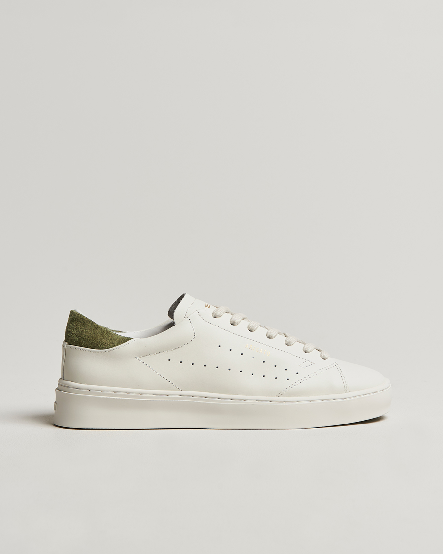 Homme | Axel Arigato Court Sneaker White/Khaki | Axel Arigato | Court Sneaker White/Khaki