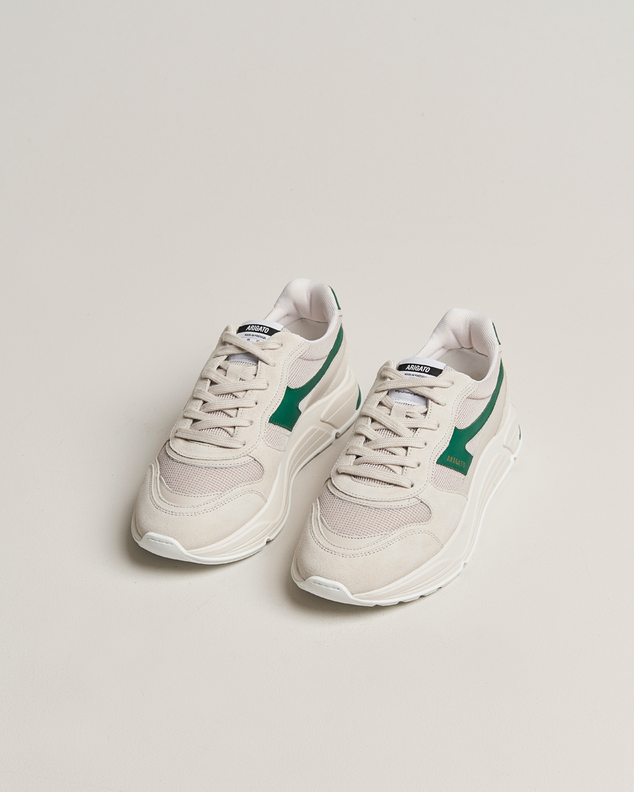 Homme | Axel Arigato Rush-A Sneaker Beige/Green | Axel Arigato | Rush-A Sneaker Beige/Green