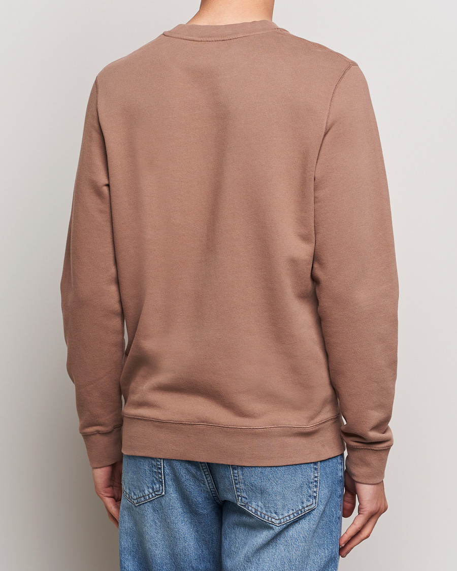 Homme | Pulls Et Tricots | Sunspel | Loopback Sweatshirt Dark Sand