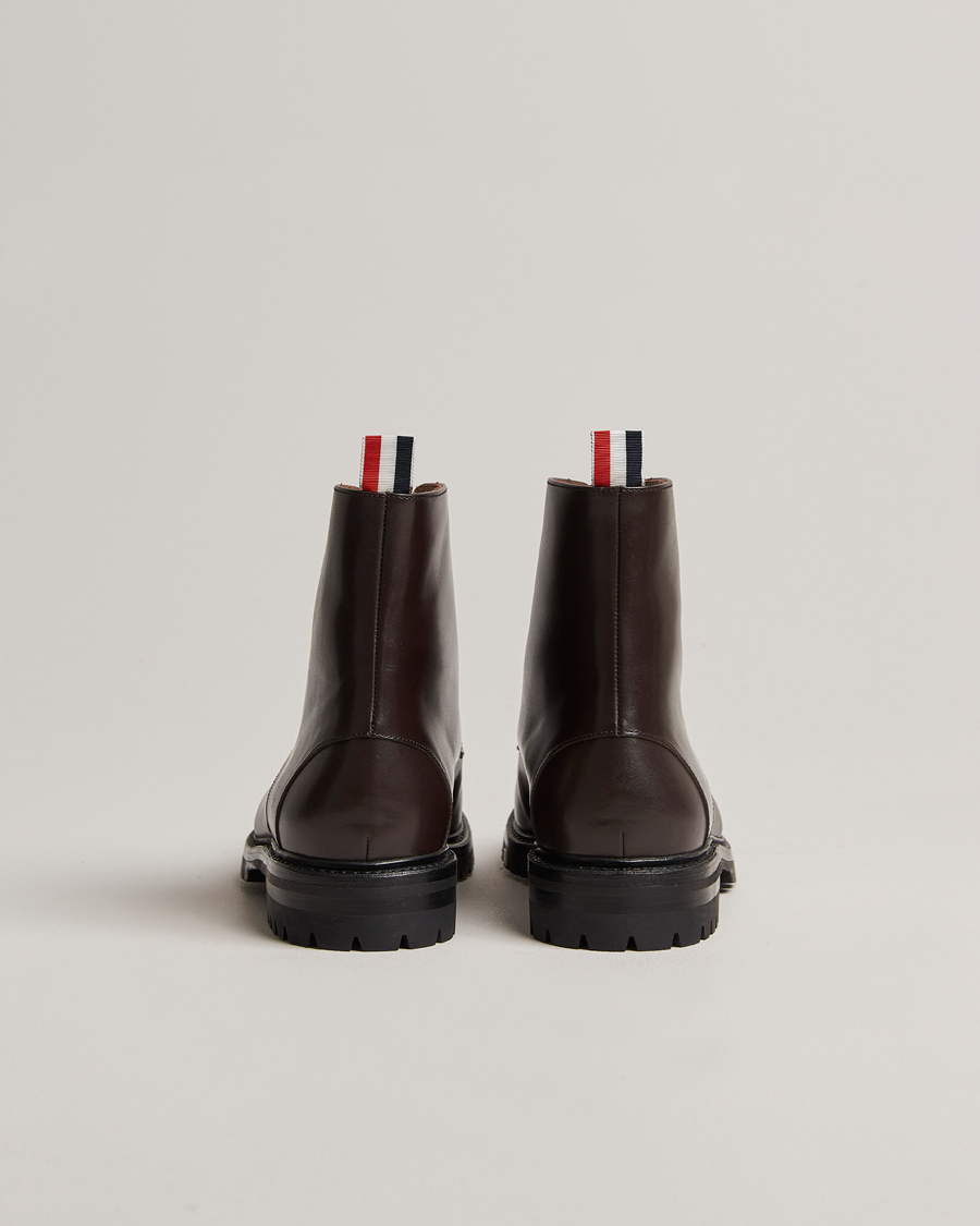Homme | Thom Browne Apron Stitch Commando Boots Brown | Thom Browne | Apron Stitch Commando Boots Brown