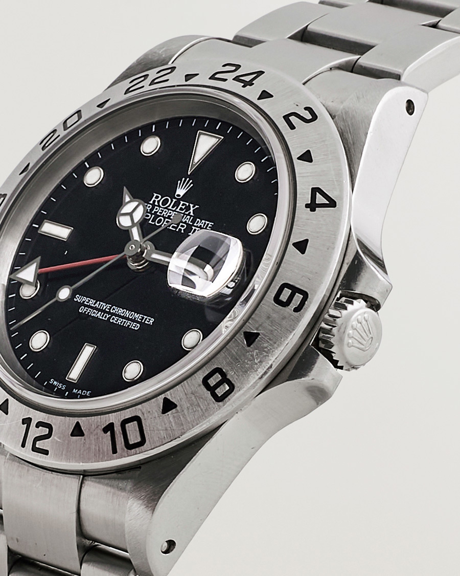 Homme | Rolex Pre-Owned Explorer II 16570 Silver | Rolex Pre-Owned | Explorer II 16570 Silver