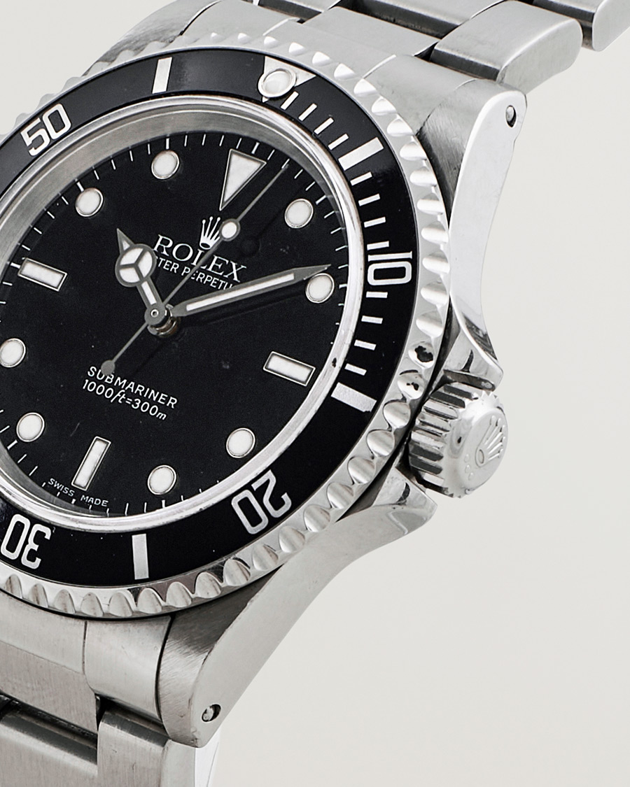 Homme | Rolex Pre-Owned Submariner 14060 No Date Silver | Rolex Pre-Owned | Submariner 14060 No Date Silver