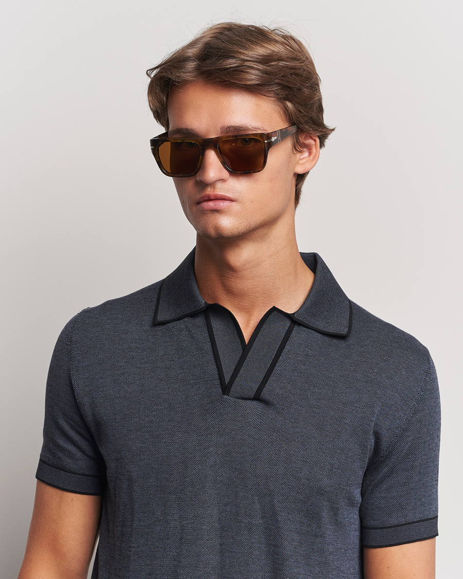 Homme | Lunettes De Soleil | Persol | 0PO3348S Sunglasses Brown Havana