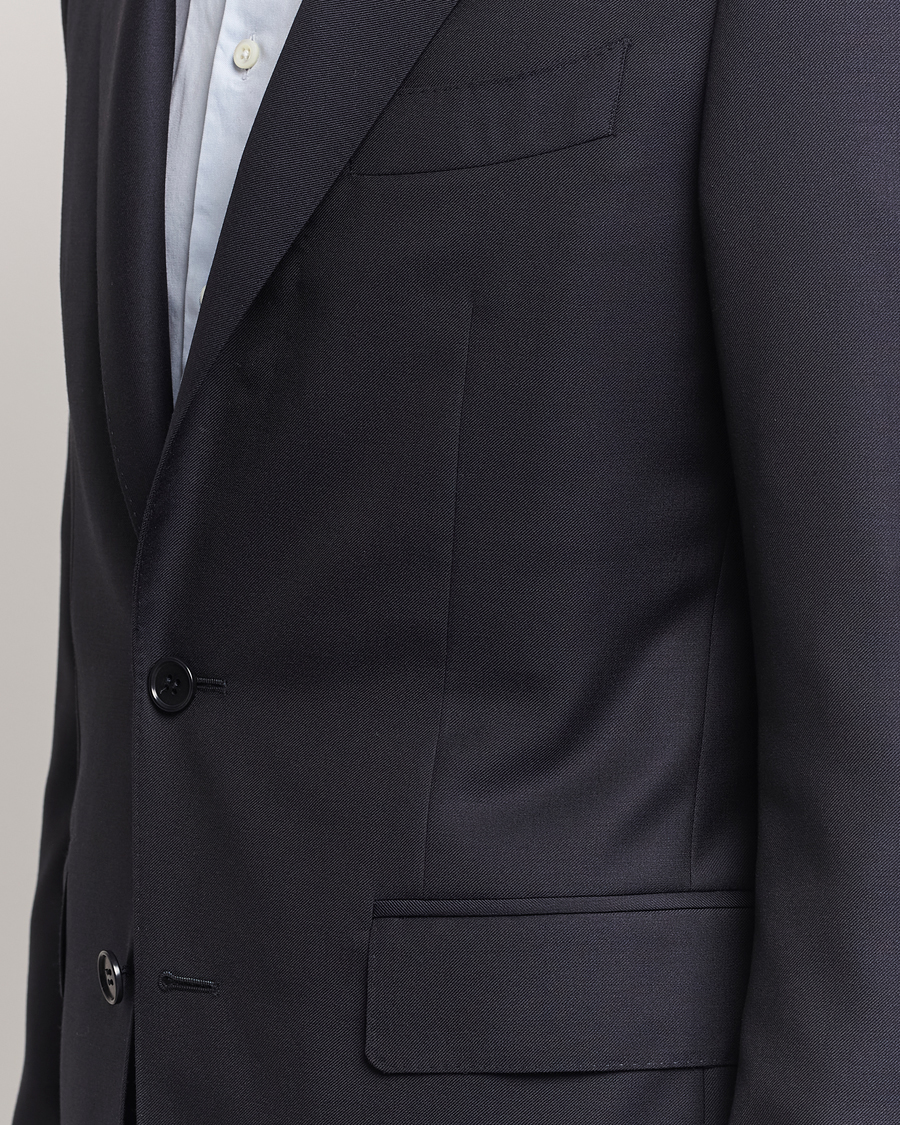 Homme | Costumes | Canali | Super 130s Wool Capri Suit Navy
