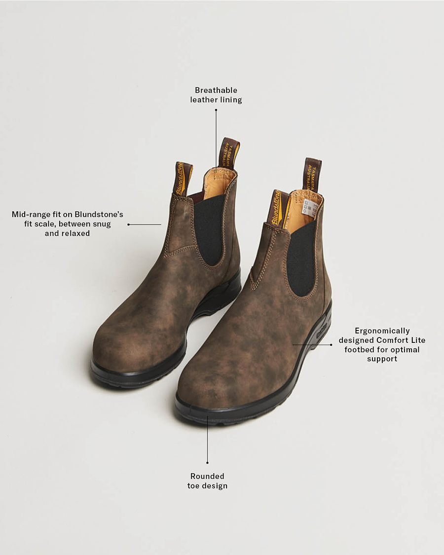 Homme | Bottes | Blundstone | 2056 All Terrain Chelsea Boot Rustic Brown