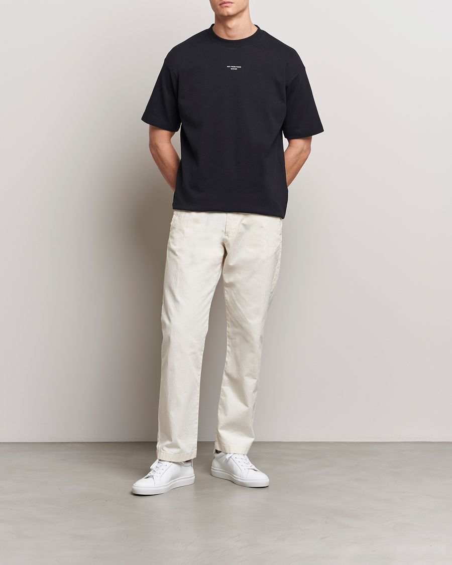 Homme | T-shirts | Drôle de Monsieur | Classic Slogan T-Shirt Black