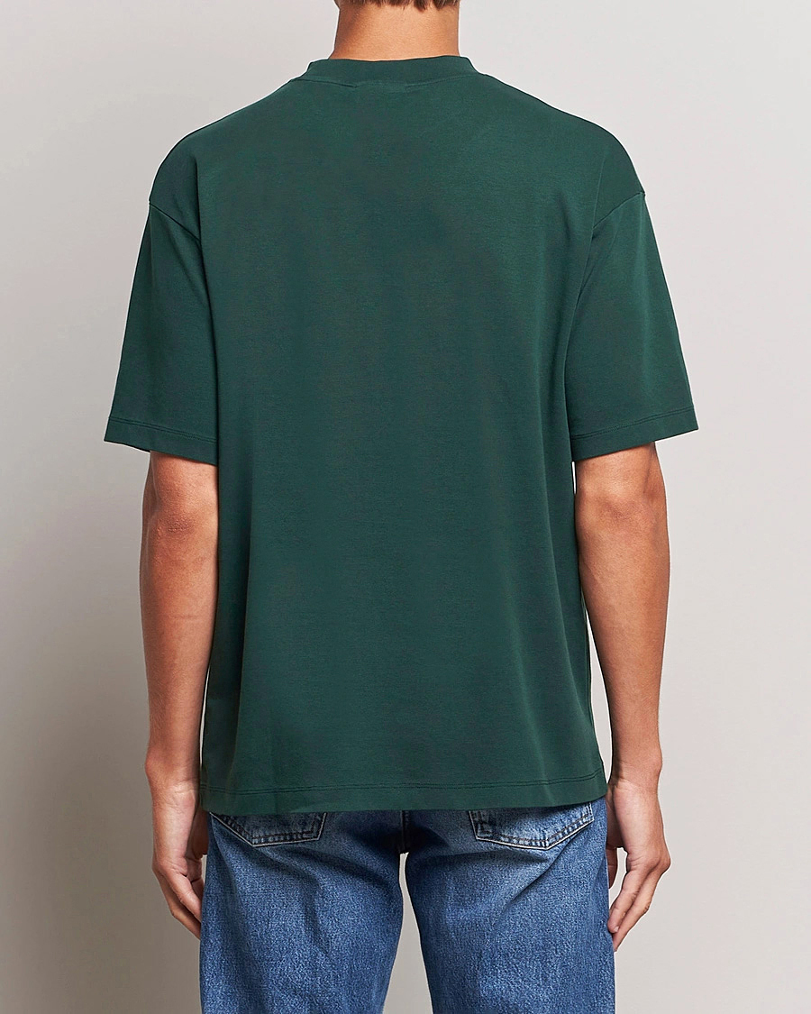 Homme | T-shirts | Drôle de Monsieur | Classic Slogan T-Shirt Dark Green