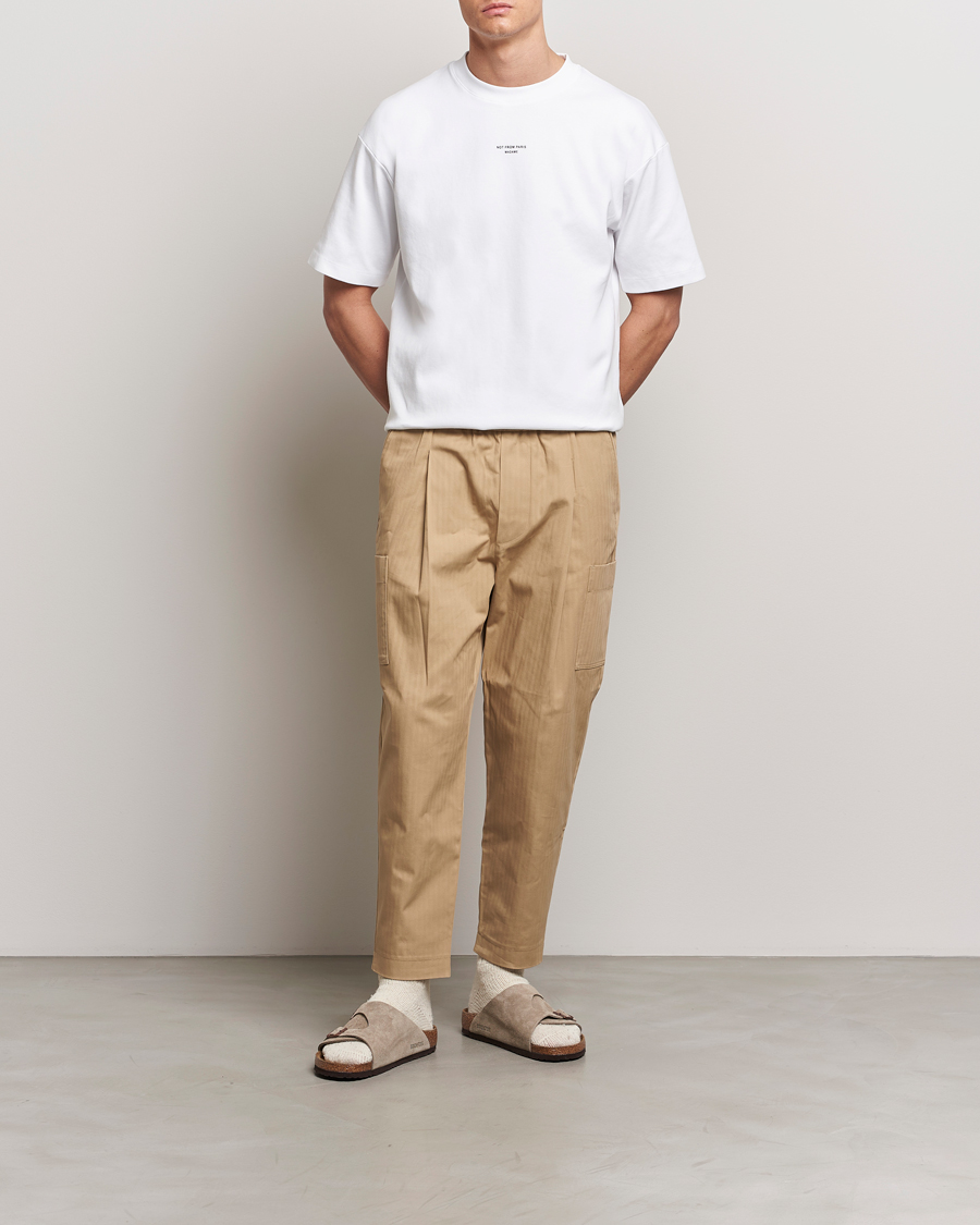 Homme | T-shirts | Drôle de Monsieur | Classic Slogan T-Shirt Optic White