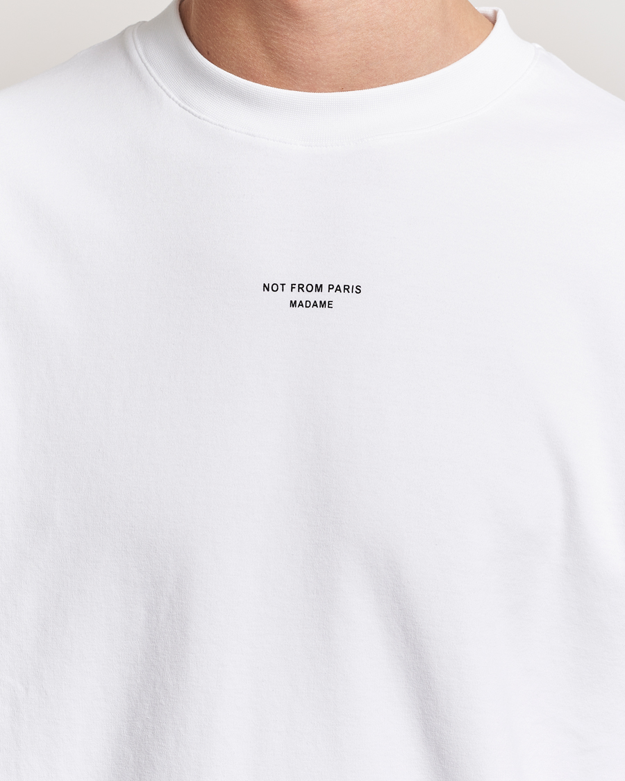 Homme | T-shirts | Drôle de Monsieur | Classic Slogan T-Shirt Optic White