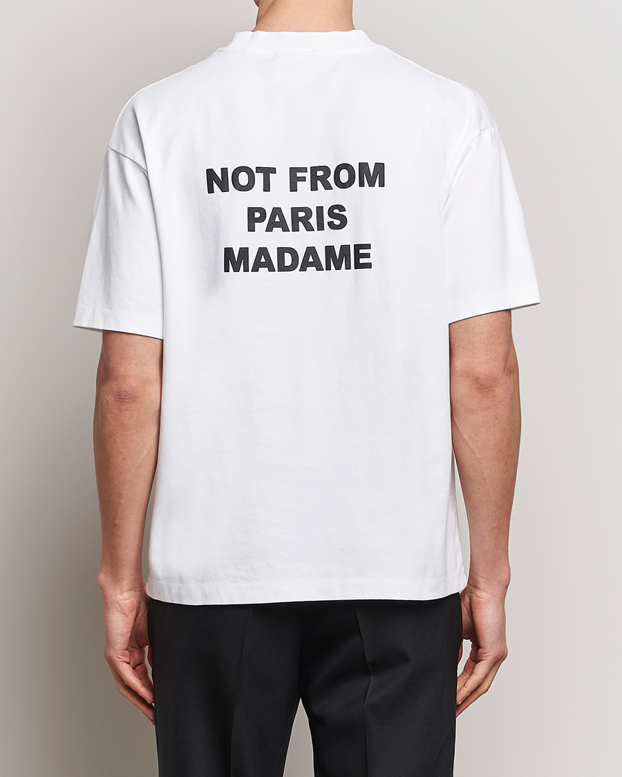 Homme | T-shirts | Drôle de Monsieur | Slogan T-Shirt Optic White