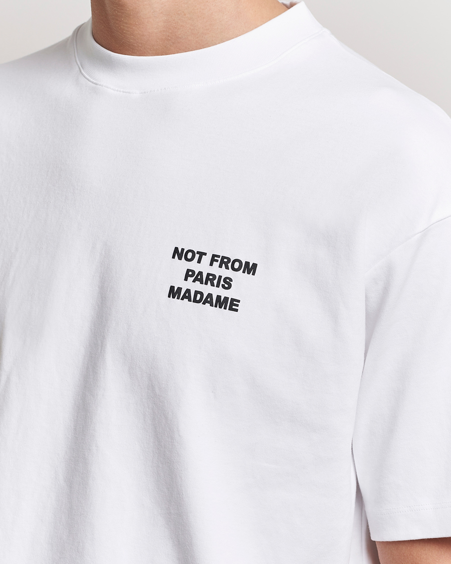 Homme | T-shirts | Drôle de Monsieur | Slogan T-Shirt Optic White