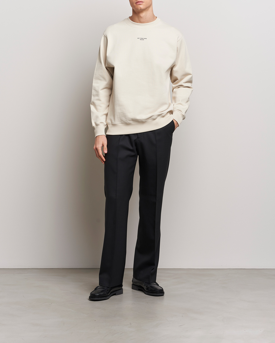 Homme | Pulls Et Tricots | Drôle de Monsieur | Classic Slogan Sweatshirt Mastic