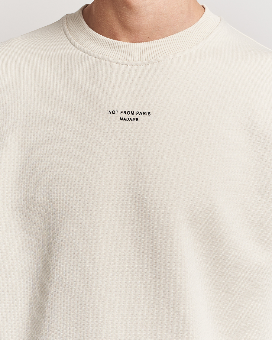Homme | Pulls Et Tricots | Drôle de Monsieur | Classic Slogan Sweatshirt Mastic