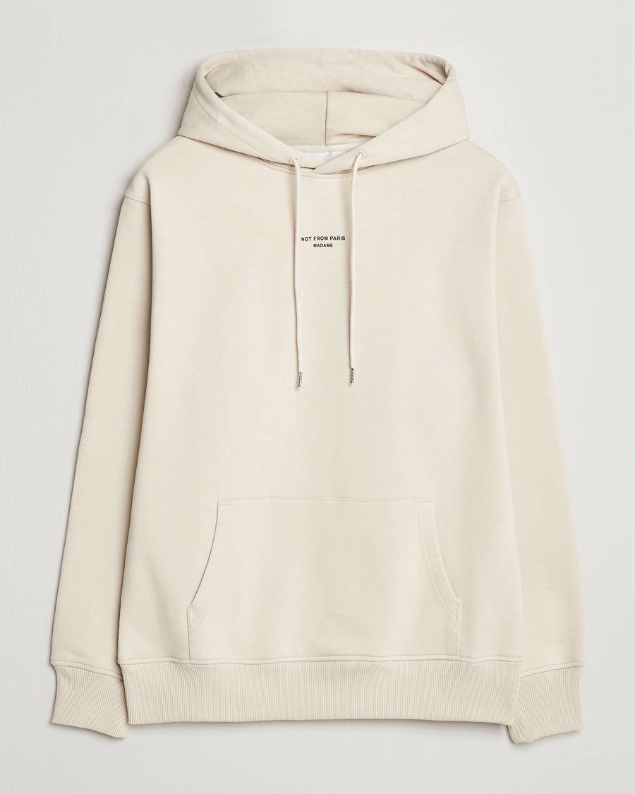 Homme | Pulls Et Tricots | Drôle de Monsieur | Classic Slogan Hoodie Mastic