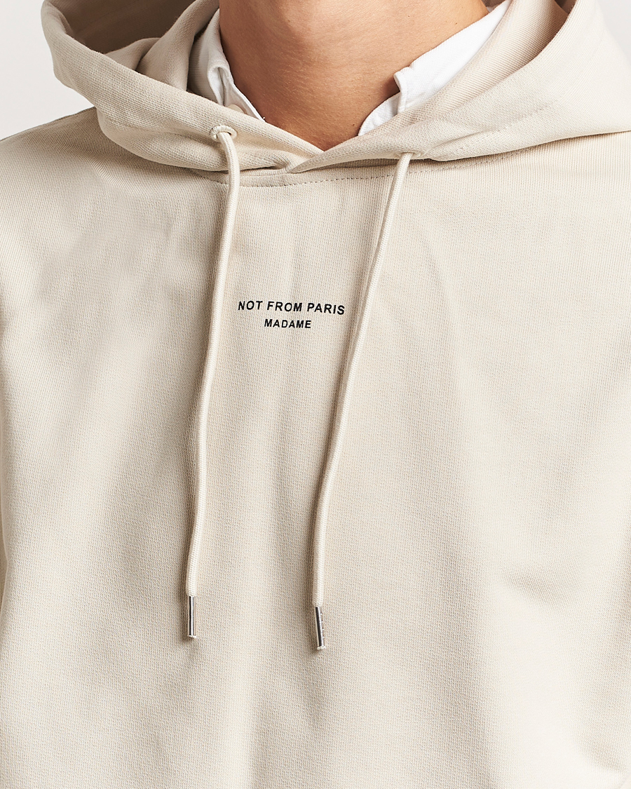 Homme | Pulls Et Tricots | Drôle de Monsieur | Classic Slogan Hoodie Mastic