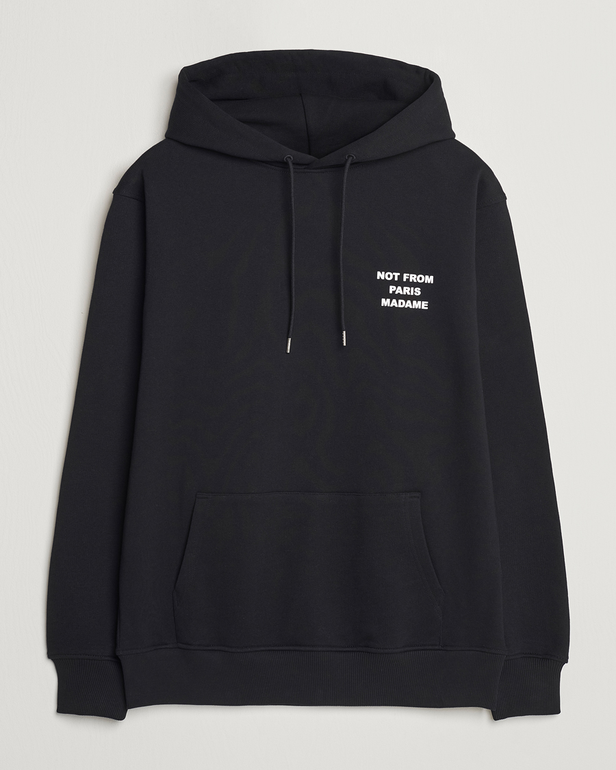 Homme | Pulls Et Tricots | Drôle de Monsieur | Slogan Hoodie Black