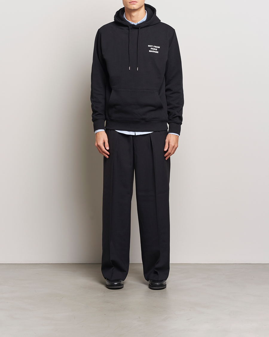 Homme | Pulls Et Tricots | Drôle de Monsieur | Slogan Hoodie Black