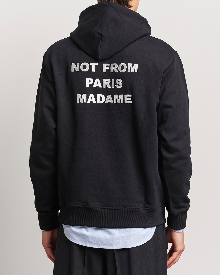 Homme | Pulls Et Tricots | Drôle de Monsieur | Slogan Hoodie Black
