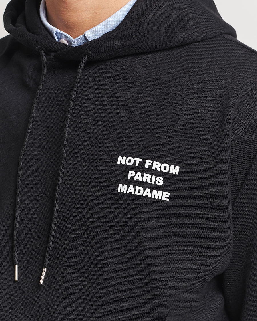Homme | Pulls Et Tricots | Drôle de Monsieur | Slogan Hoodie Black