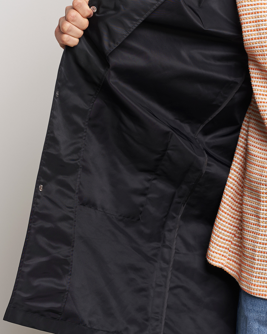 Homme | Manteaux Et Vestes | Drôle de Monsieur | La Parka Slogan Coat Black
