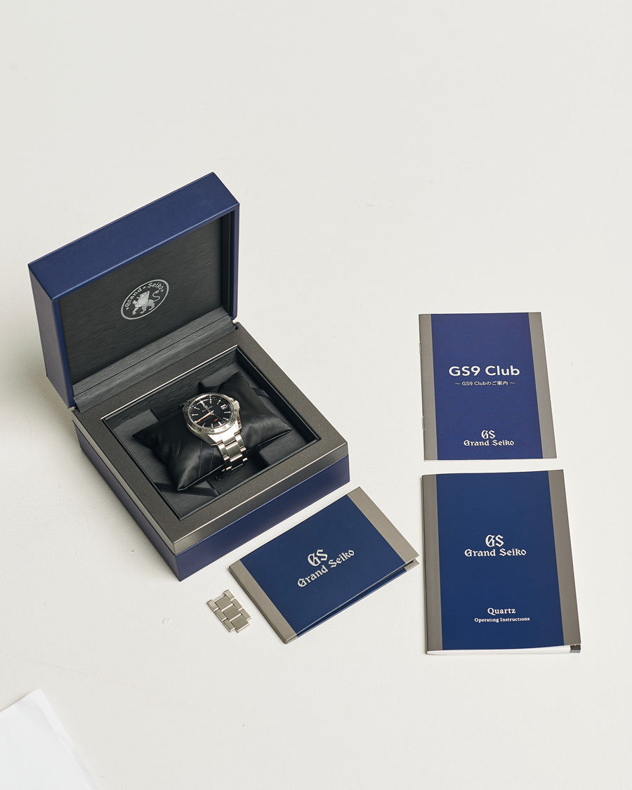 Homme | Seiko Pre-Owned Grand Seiko GMT Silver | Seiko Pre-Owned | Grand Seiko GMT Silver