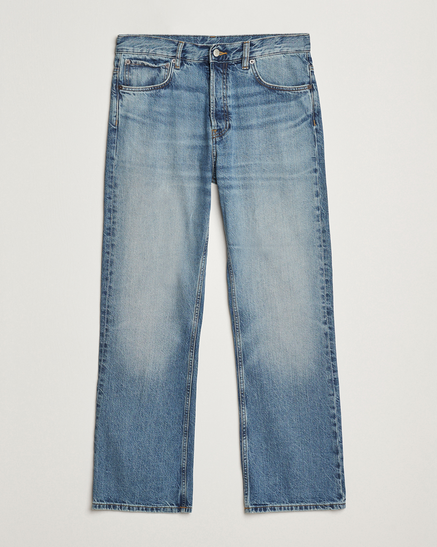 Homme | Jeans | GANT 240 Mulberry Street | Bootcut Jeans Mid Blue Vintage