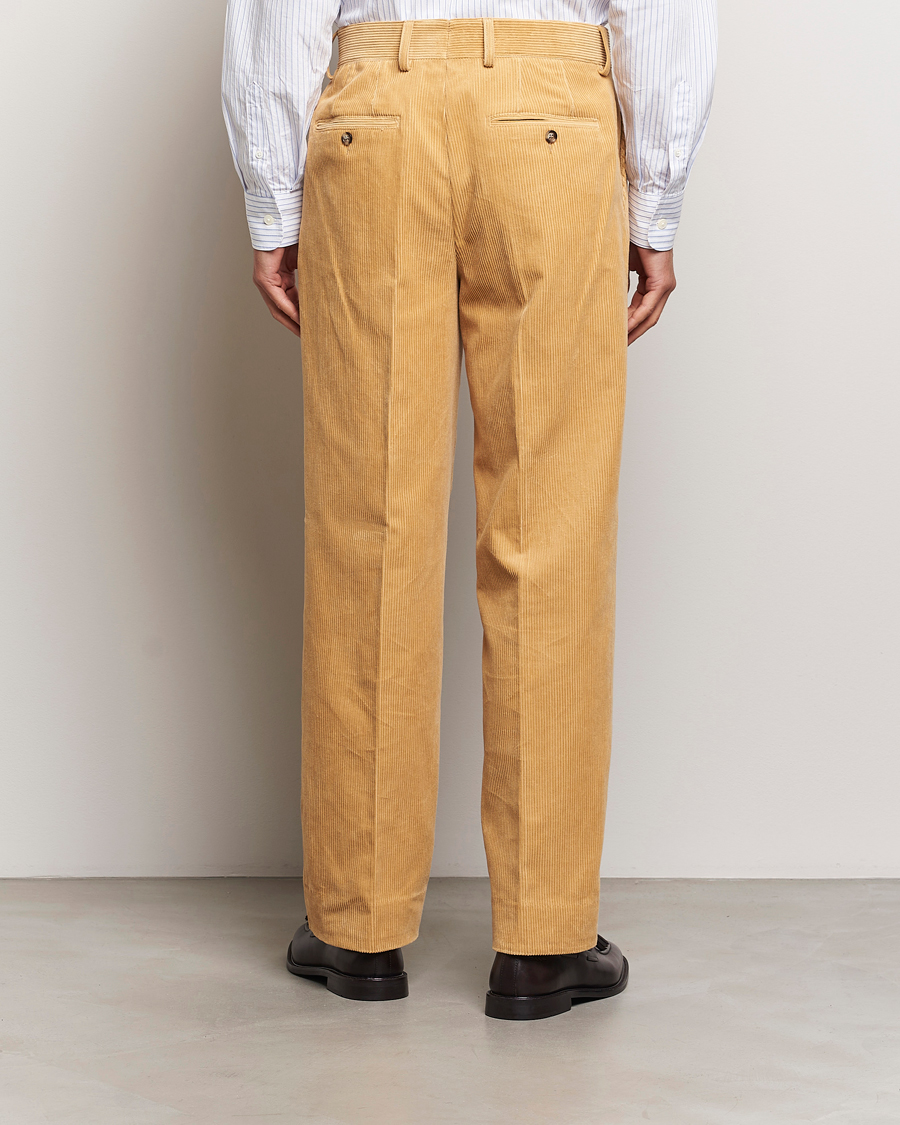Homme | Pantalons | GANT 240 Mulberry Street | Corduroy Pants Mustard Grain