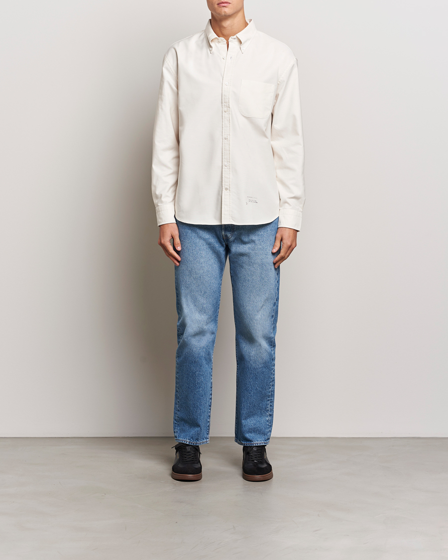 Homme | Chemises | GANT 240 Mulberry Street | Regular Fit US Oxford Shirt Cream