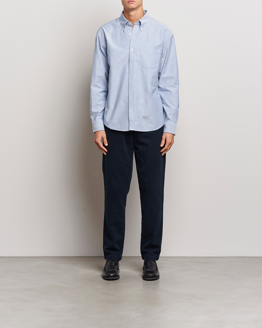 Homme | Chemises | GANT 240 Mulberry Street | Regular Fit US Oxford Shirt Blue Water