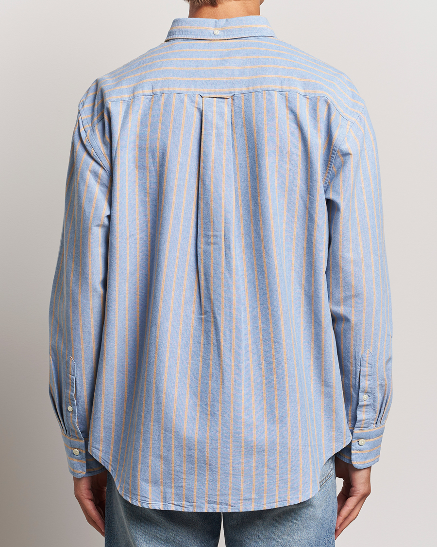Homme | Chemises | GANT 240 Mulberry Street | Regular Fit Archive Oxford Striped Shirt Vintage Blue