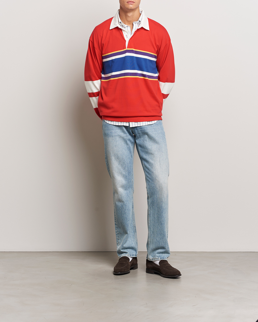 Homme | Pulls Et Tricots | GANT | Vintage Heavy Rugger Bright Red