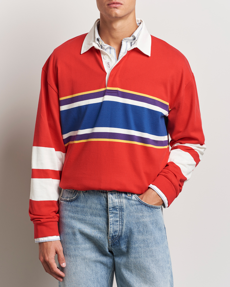 Homme | Pulls Et Tricots | GANT | Vintage Heavy Rugger Bright Red