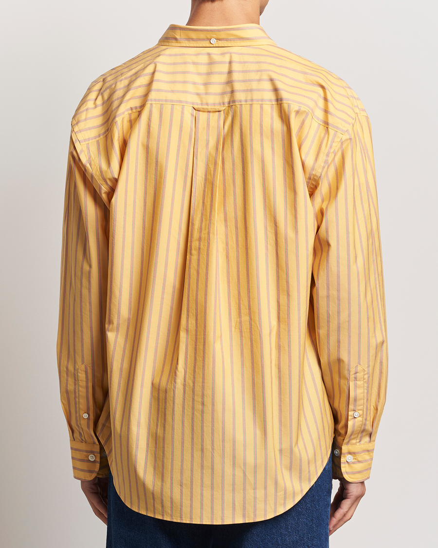 Homme | Chemises | GANT | Rel Herigate Poplin Stripe Shirt Faded Sunset