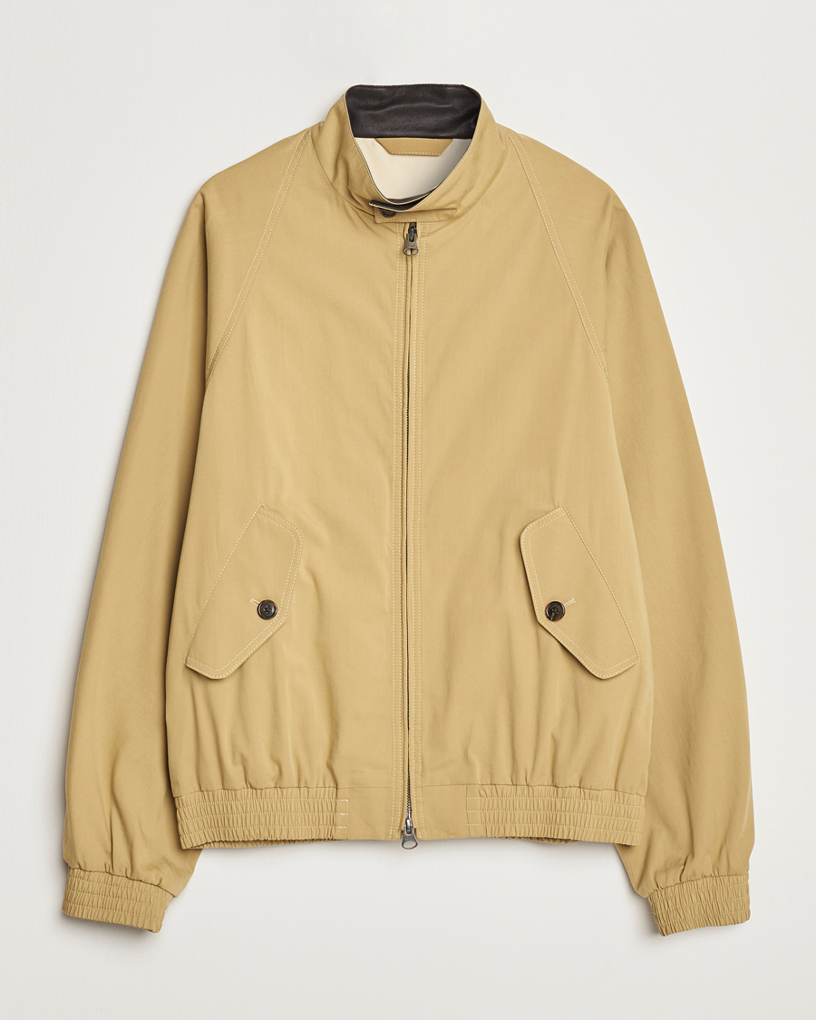 Homme | Manteaux Et Vestes | GANT | Cotton Harrington Jacket Dried Khaki