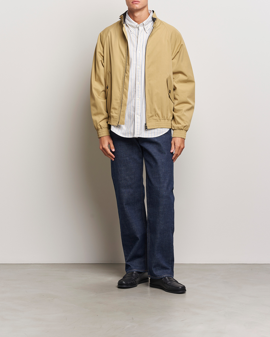 Homme | Manteaux Et Vestes | GANT | Cotton Harrington Jacket Dried Khaki